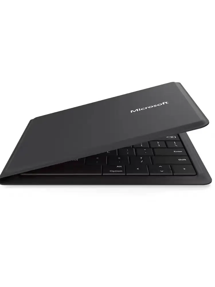 لوحة مفاتيح بلوتوث قابلة للطي وقابلة للطي عالمية من Microsoft، iPad Android Win iOS