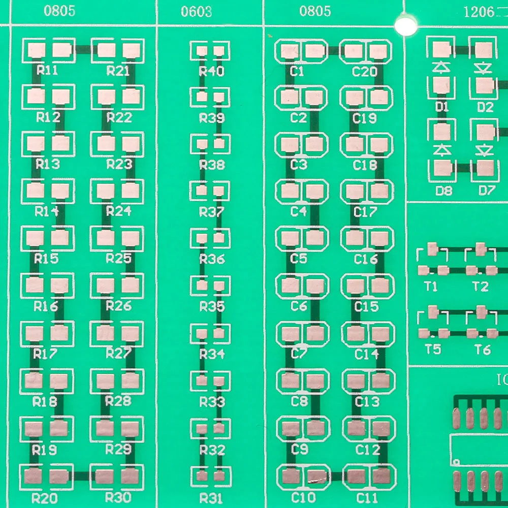 5pcs Single Sided PCB Board Prototype Kit, 50X60MM 53X63MM, 0805, 1206, SOT23 SMD Electronic Components set for DIY projects