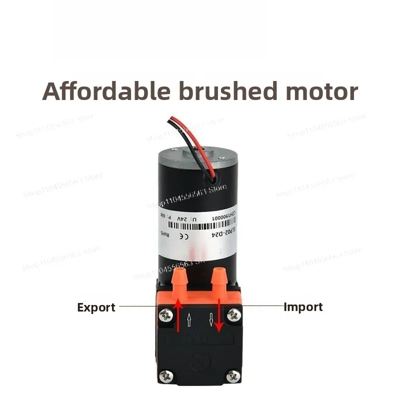 Miniature Diaphragm Pump Small High Pressure Electric Small Water Pump Large Flow Suction Pump 12v Self-priming