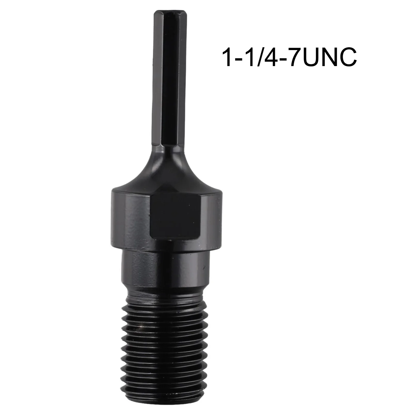 adaptateur-de-filetage-1-1-4-7unc-pour-ameliorations-domestiques-sans-adaptateur-pour-perceuse-a-percussion-pour-perceuse-electrique-ajustement-de-precision-couleur-noire
