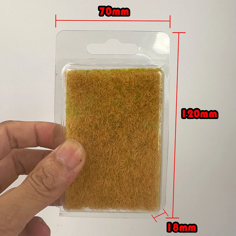 مجموعة واحدة من مجموعات العشب المصغرة الواقعية خصلات العشب الثابتة لتزيين المناظر الطبيعية نموذج ملحقات بناء المدينة #1