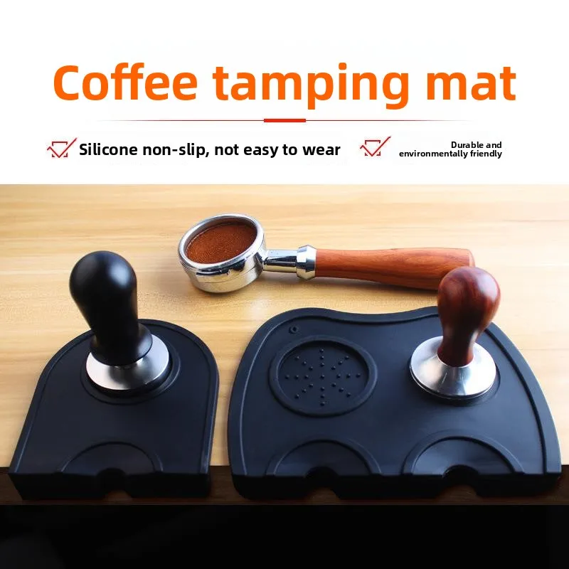 Non-Slip Corner Pad for Coffee Machine Handle Barista Tools Anti-Skid Pad for Espresso Machine Cleaning Agent Accessories