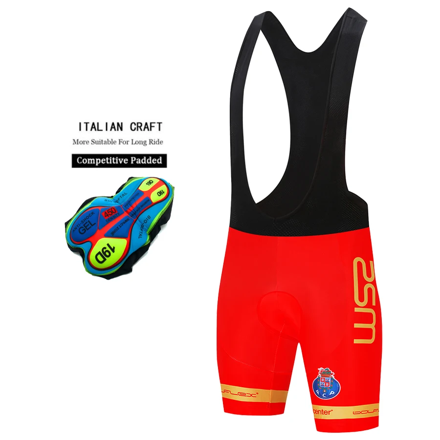 Pantalones cortos de ciclismo para hombre, con almohadilla de GEL 19D, mallas a prueba de golpes, transpirables, licra, triatlón, 2024