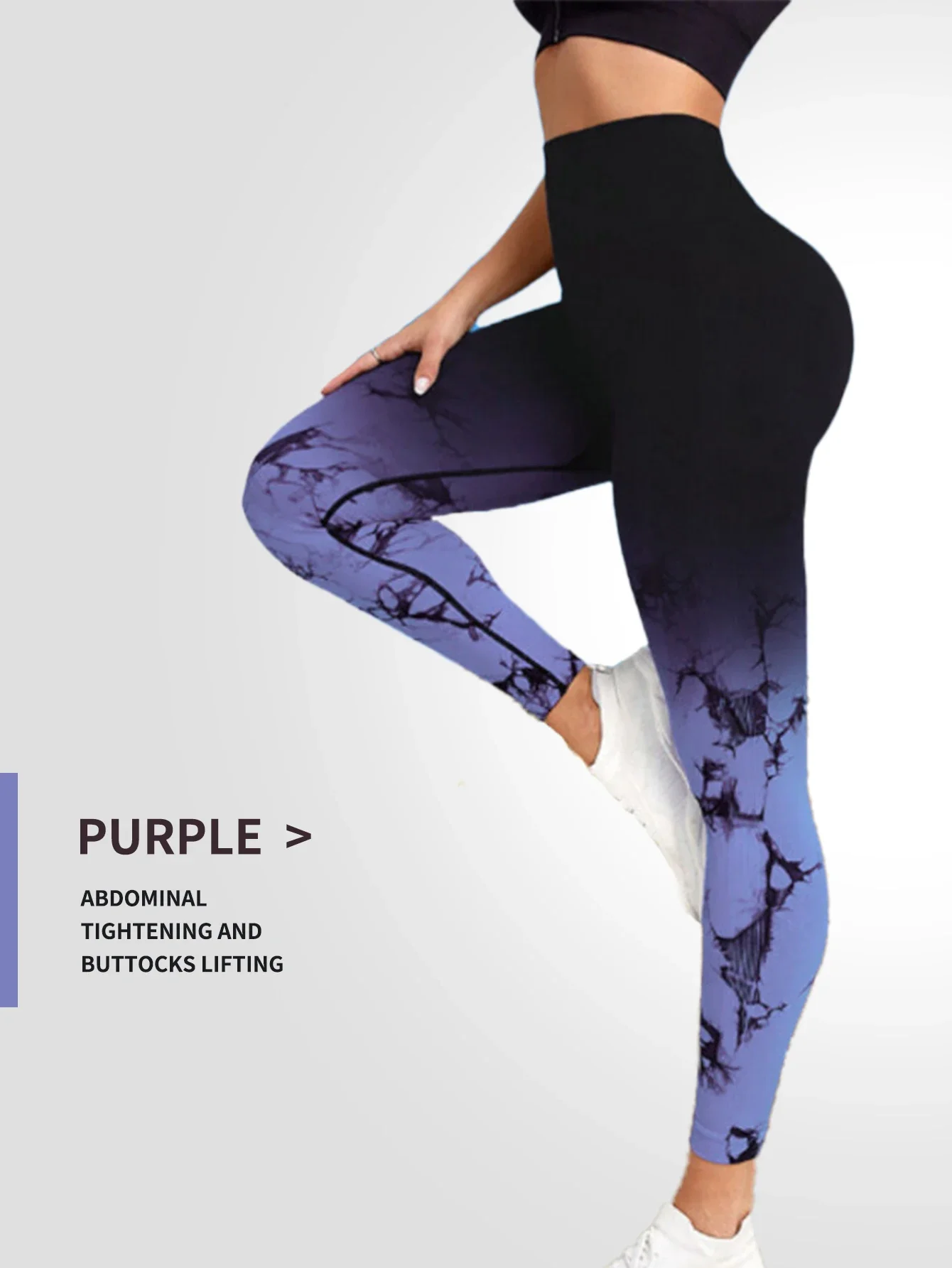 Neue Tie Dye Yoga Hosen Sport Leggings Frauen Nahtlose Hohe Taille Push-Up Frau Strumpfhosen Fitness Workout Leggins Gym Kleidung
