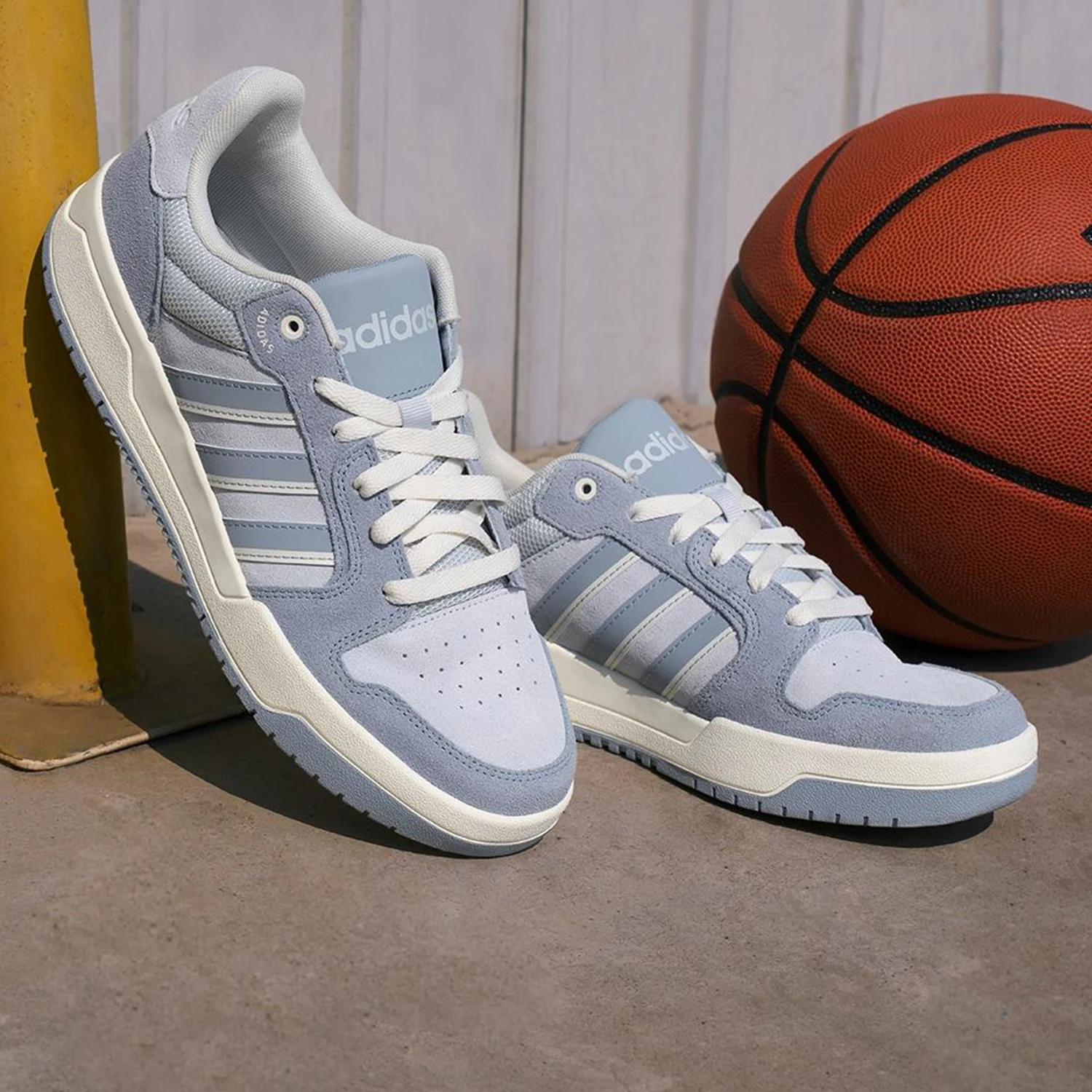 Adidas genuine ENTRAP men's and women's wear-resistant lightweight casual sports board shoes KI8458