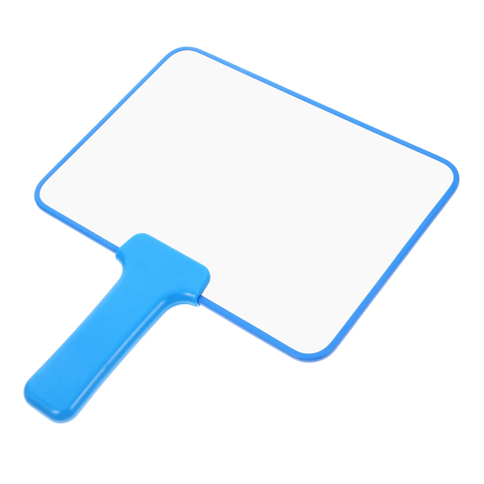 

15x21 Cm Handheld Whiteboard Double Sided Magnetic Dry Erase Paddle for Classroom Games Quick Response Answer Board Kids