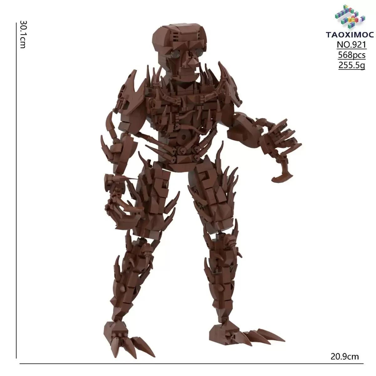 Monster Story MOC - Bloques de Construcción Abstractos, Modelo de Monstruo Flor Cangurera Boss Vecna, Compatible con Ladrillos LEGO