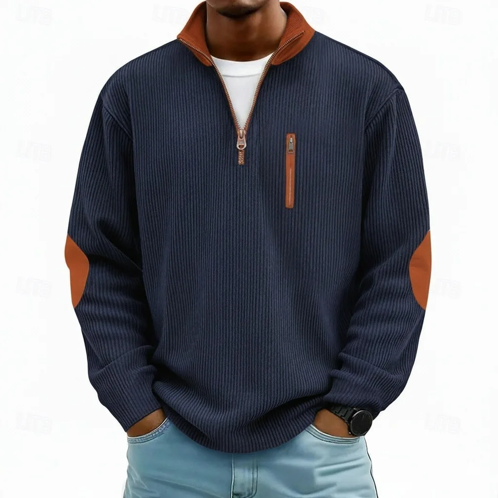 Autumn Winter Men's Loose Casual Hooded Sweatshirt Soft Comfortable Pullover Fashion Streetwear Sportswear Men's Oversized Polo