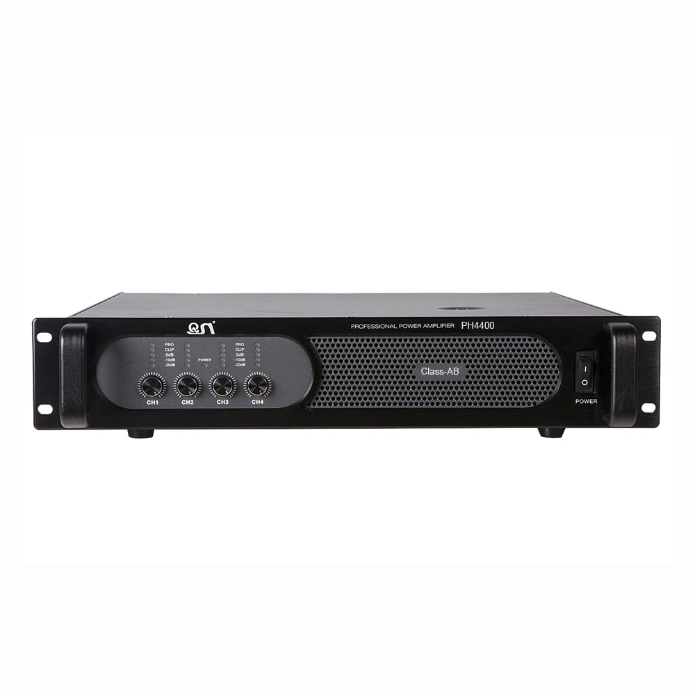 PH4400 4 Channel Professional Stage Audio PH4400 Power Amplifier with High Quality HOLL SELL