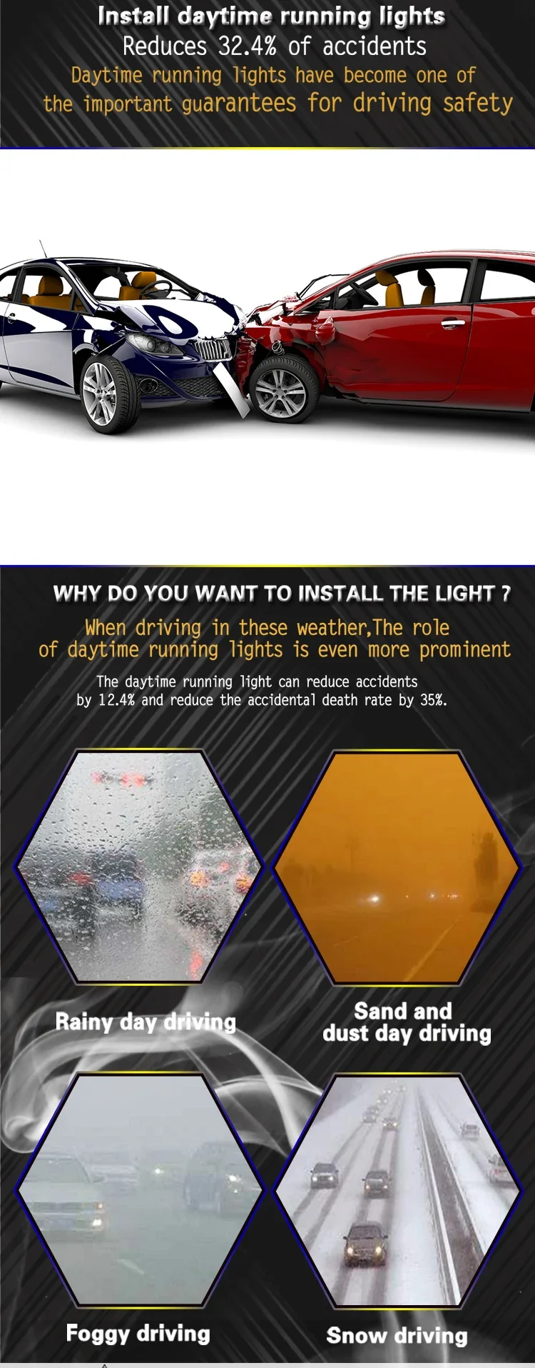 DRL For Mitsubishi Pajero Sport 2015 2016 Fog Lamp Modification Car Led Daytime Running Light Dynamic Yellow Turn Signal Lights detail image 2