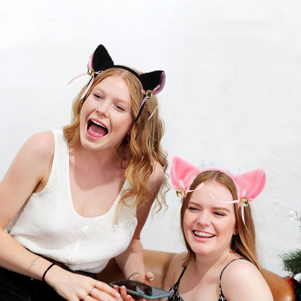 

3 pcs Cute Cat Ears Headband for Girls Decorative Hair Accessories Lightweight Comfortable Party Cosplay Costume Prop Car Ears