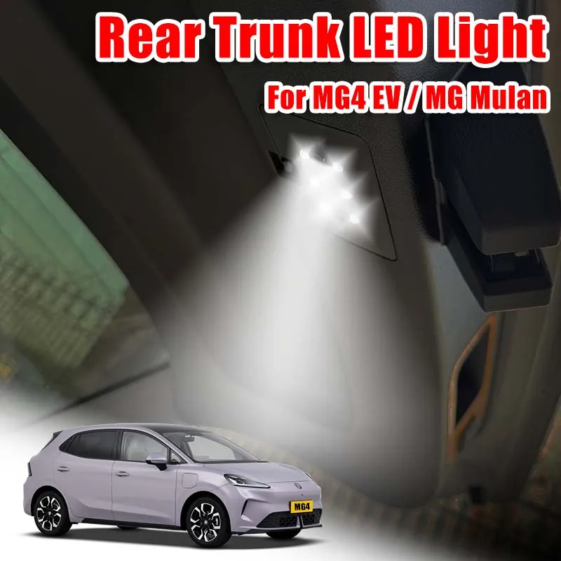 For MG4 EV Trunk Light & Boot Light Replacement | Custom Fit LED Interior Lighting Upgrade Kit for MG4 EV Electric / MG Mulan