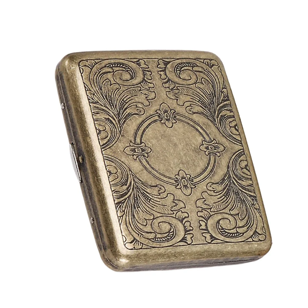 

Vintage Metal Cigarette Case Holder Smoke Tool Pocket Accessories