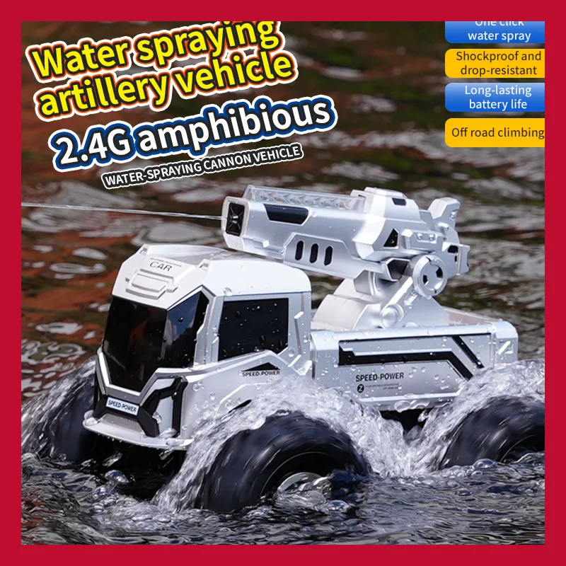 

В наличии внедорожный автомобиль с дистанционным управлением-амфибией и полным приводом, вместимость с запуском водяных путей, многопользовательской соревновательной промышленностью.