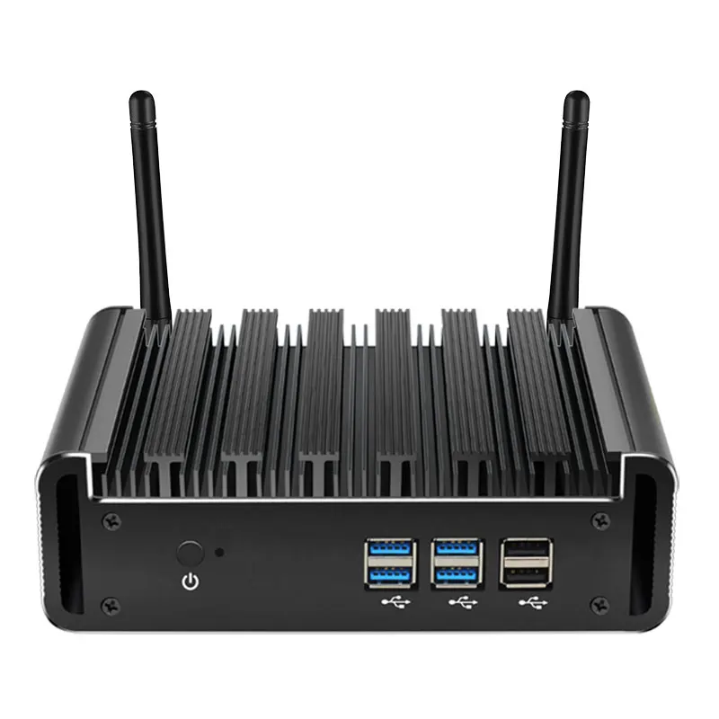 Mini PC Intel Core i7-5500U 8 GB di RAM 128 GB-512 GB SSD Windows 10 300 Mbps Wi-Fi HDMI VGA 8 * USB Computer da ufficio