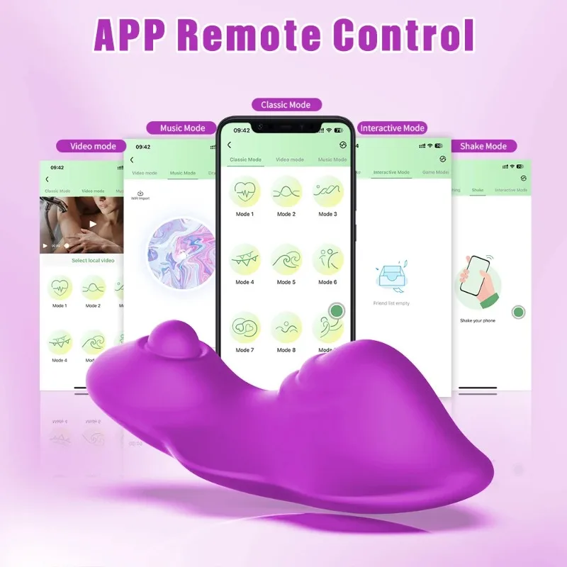 يمكن ارتداؤها بلوتوث APP هزاز للنساء لاسلكي للتحكم عن بعد تهتز البيض البظر محفز الإناث الجنس لعب للأزواج