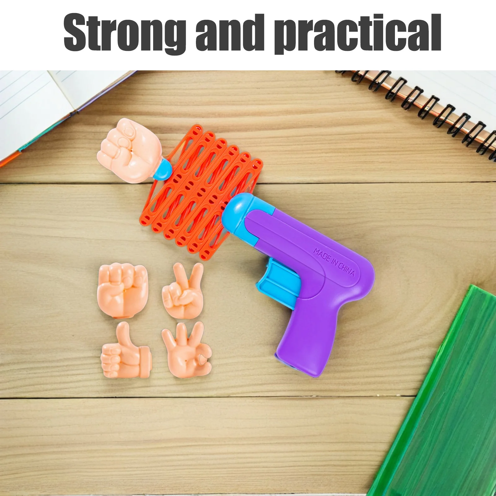 1Set Spring Telescopic Fists Prank Stress Relief Indoor Party Plaything Creative Prank Props Spring Telescopic Fists