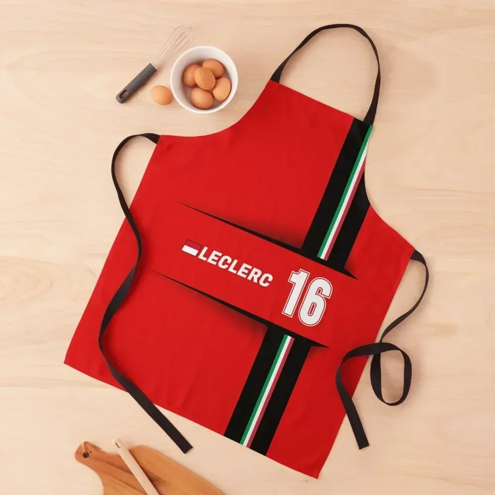 

F1 2020 - #16 Leclerc Apron christmas 2025 cook wear Woman Kitchen home women Apron