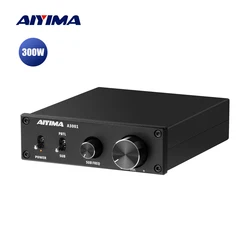 AIYIMA Audio A3001 TPA3255 300W Subwoofer Amplifier HIFI Mono Power Class D Digital AMP for Passive Speaker Home Theater DIY