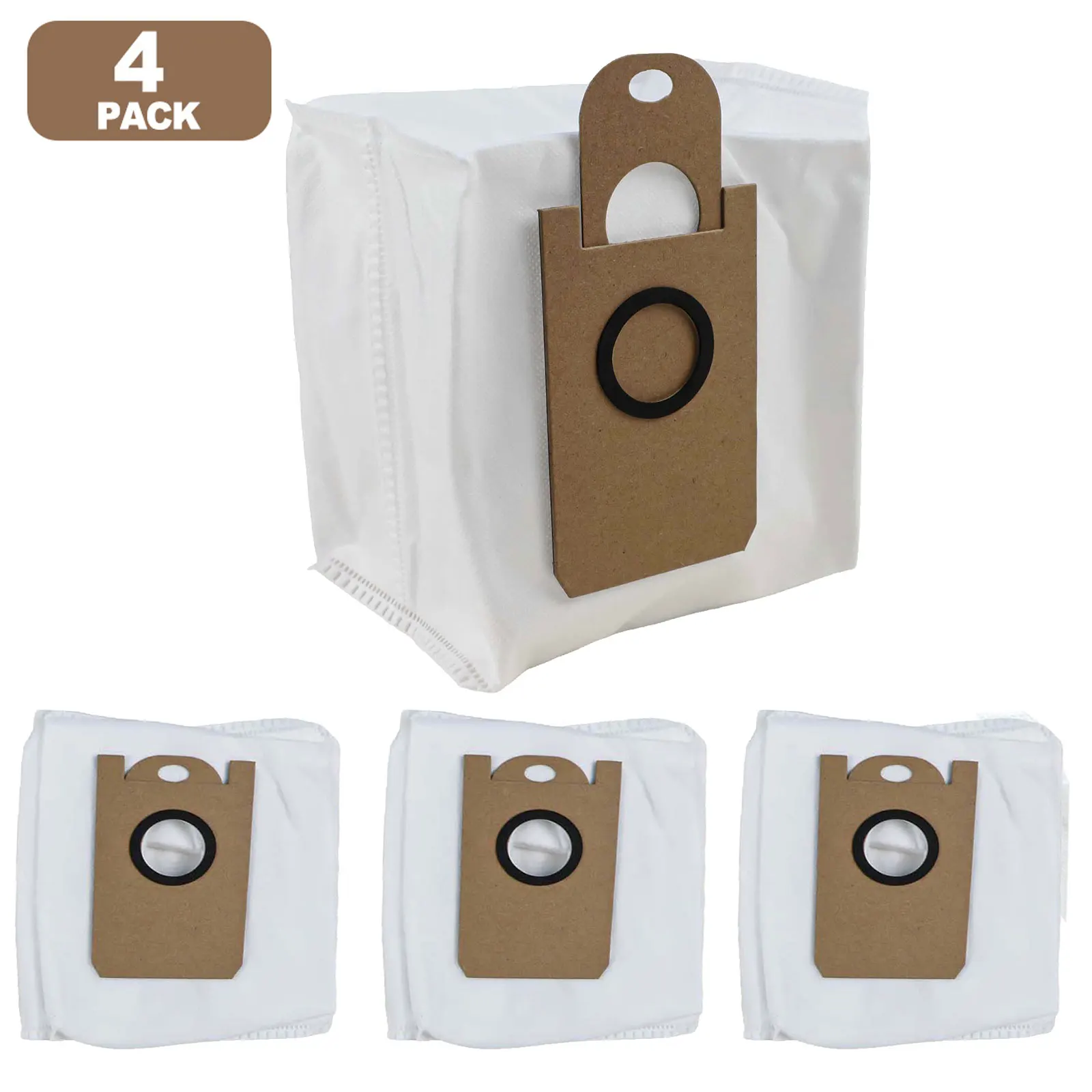 For Airzeen Q10 for Pro Robot Vacuum Cleaner Compatible Dust Bags 4/10 Pack with Advanced Filtration for Dust for capture