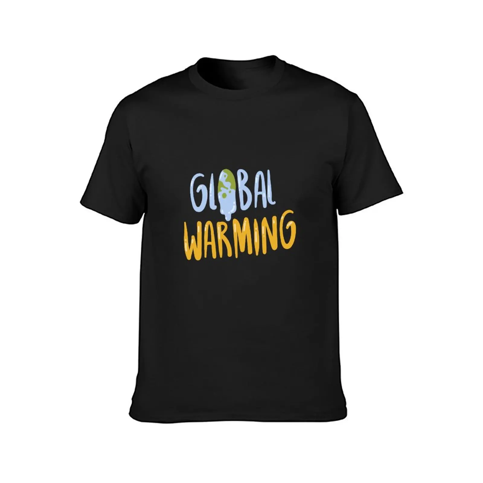 global warning design, climate change T-Shirt sweat plus sizes men clothing