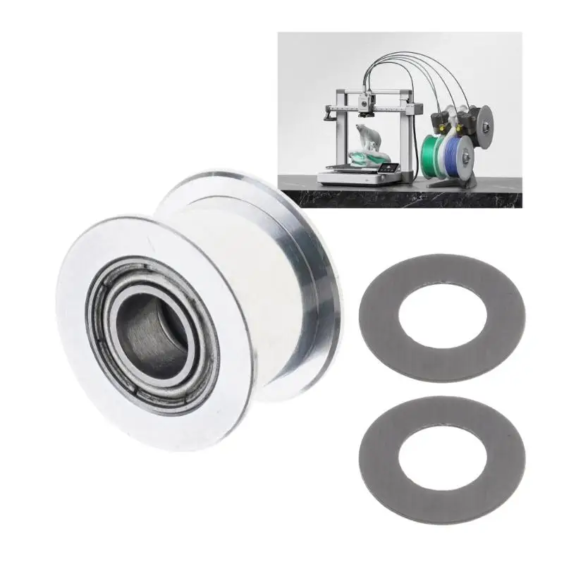 

652F Metal Smooth Pulley High Precisions Bearings For Lab P1 3D Printer Accessory