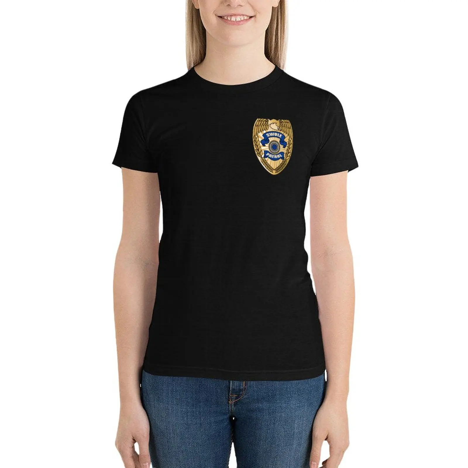Swole Patrol T-Shirt Female clothing tops aesthetic clothes T-shirt Women