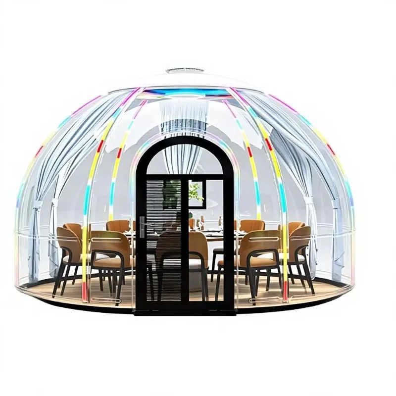 Starry Sky Room Outdoor Camping Hotel Homestay Internet Popular Dining Bar Pub Spherical Tent Scenic Area Anti-mosquito Insect