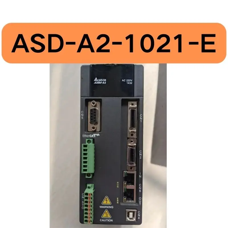 Used 1KW servo driver ASD-A2-1021-E tested OK and the function is intact