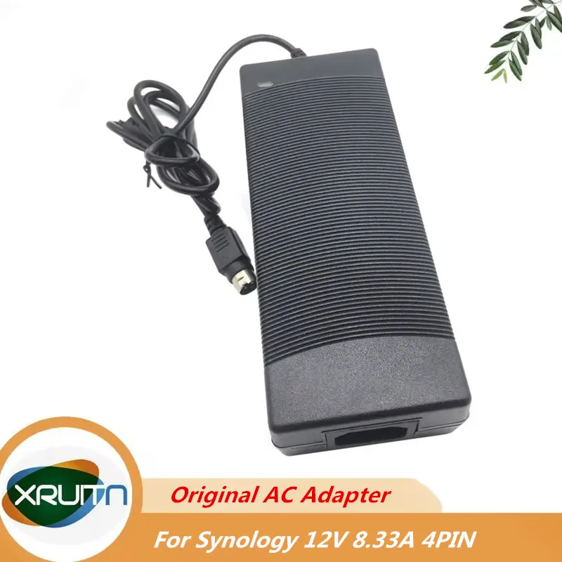

Genuine 12V 8.33A 4 pin for Synology Group CDH DS918+ DS415 DS916 power adapter wire