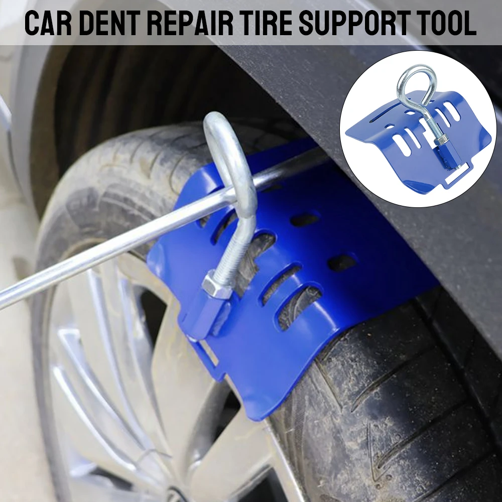 Car Dent Repair Tire Support Tool Bump Repair Special Crowbar Bracket Base Traceless Sheet Metal Spray Paint Shaping