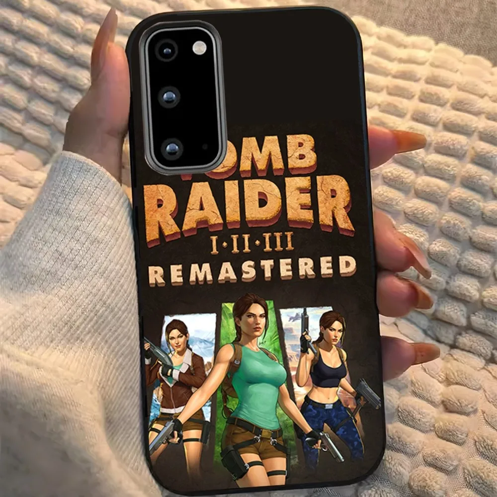 Game Tomb Raider I-III Remastered Phone Case For Samsung Galaxy A52 A53 A72 A71 A73 A80 A91 S Shell