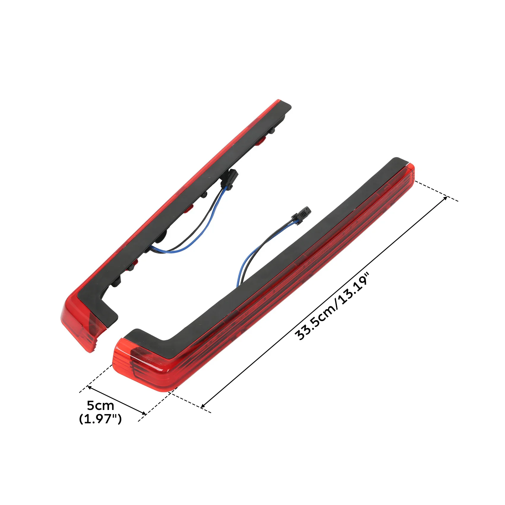 Panneau latéral d'accent de coffre, lumière LED adaptée à Harley Touring Street Road Glide 2014 – 2025