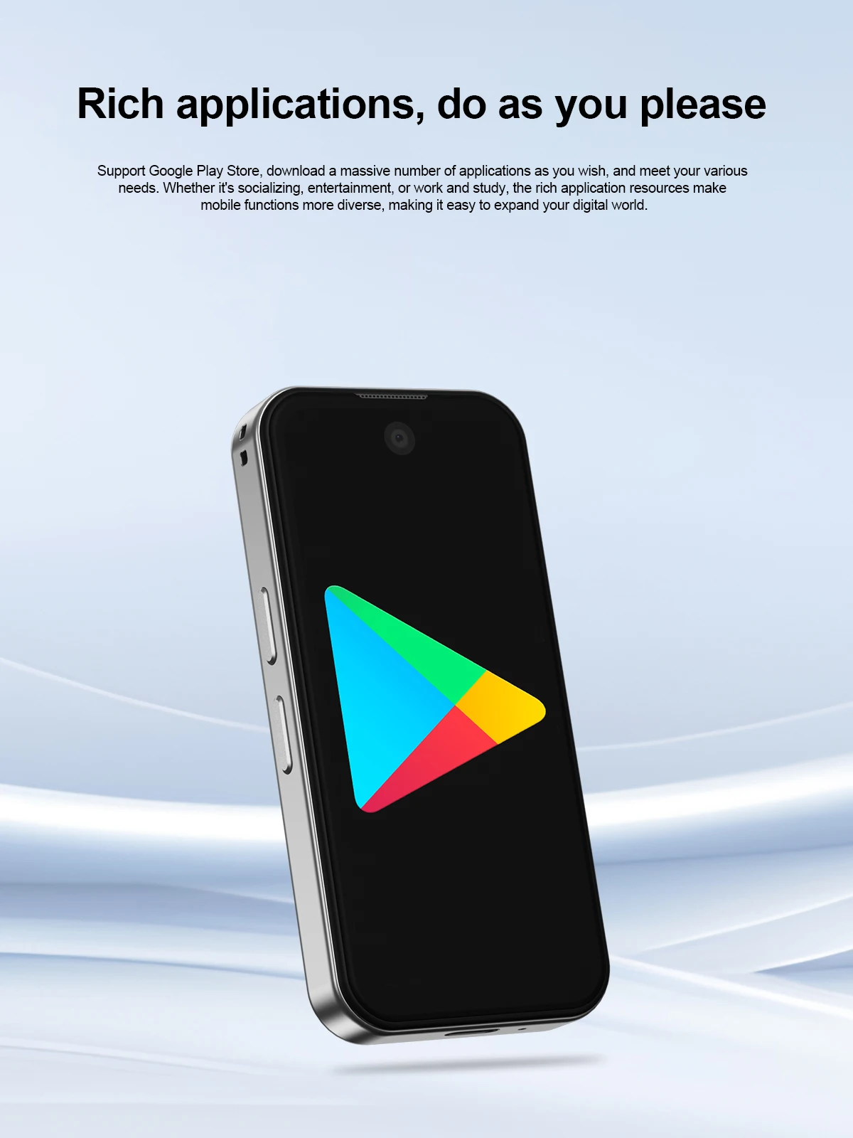 SERVO Small Pocket Mobile Phone 3.75" 3G Android Dual SIM Face Unlock 16GB WiFi GPS Bluetooth Mini Cellphone Support Play Store