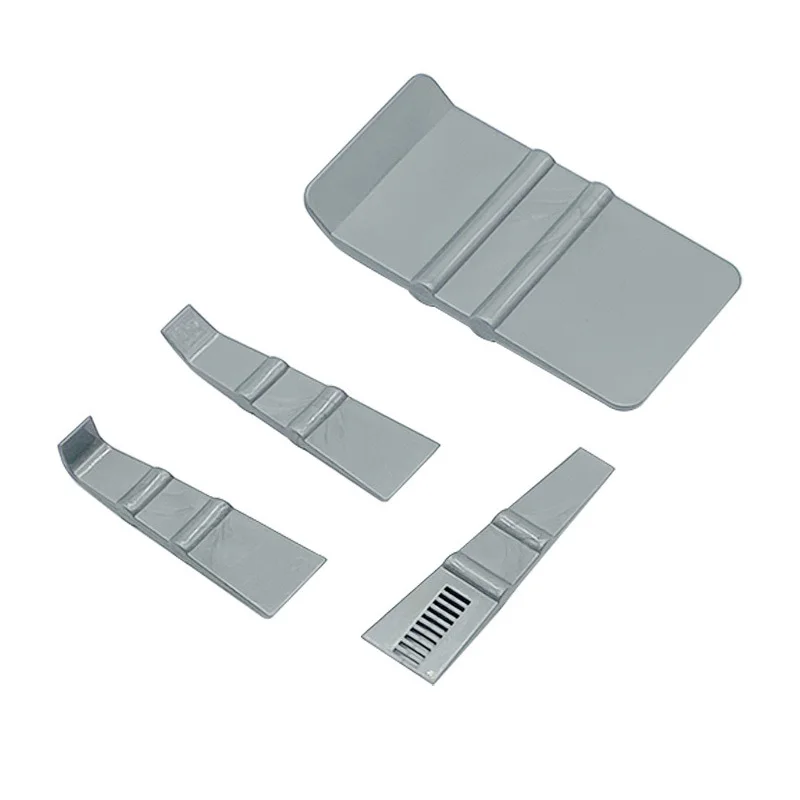 

4Pcs Micro Squeegee Vinyl Wrap Tool Kit Different Angled Edge for Car Body External Internal Wrapping Scraper Tint Film Install