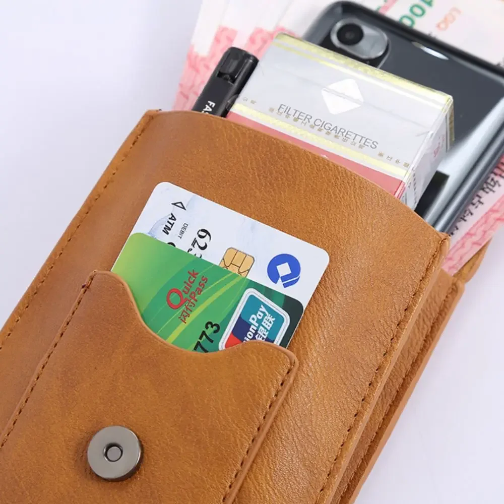 Large Capacity Mobile Phone Pouch Holster Sport Multi-layer Phone Belt Clip Holster Universal Charming Phone Belt Hanging Pouch