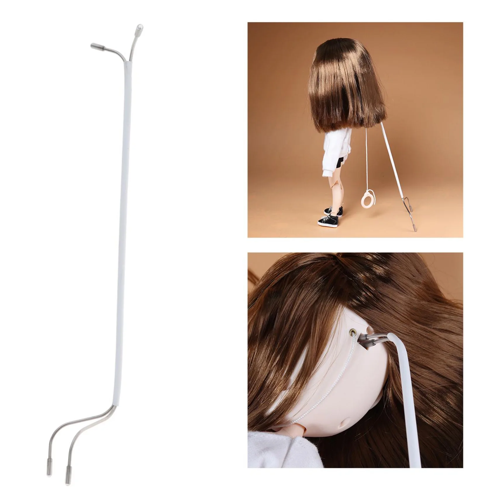 

BJD Doll Stand Action Pose Figures Invisible Holder Display Racks for Mini Blythe Dolls Jointed Doll Bracket Accessories