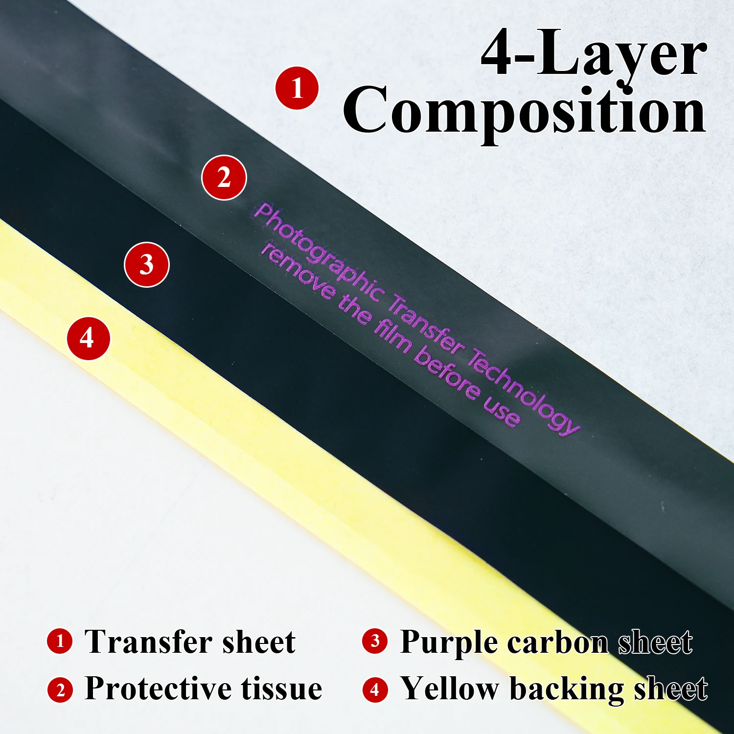 20/50/100PCS Premium Tattoo Transfer Paper 4 Layer Free Hand Thermal Copier Stencil Paper for Tattooists Tattoo Supplies view 4