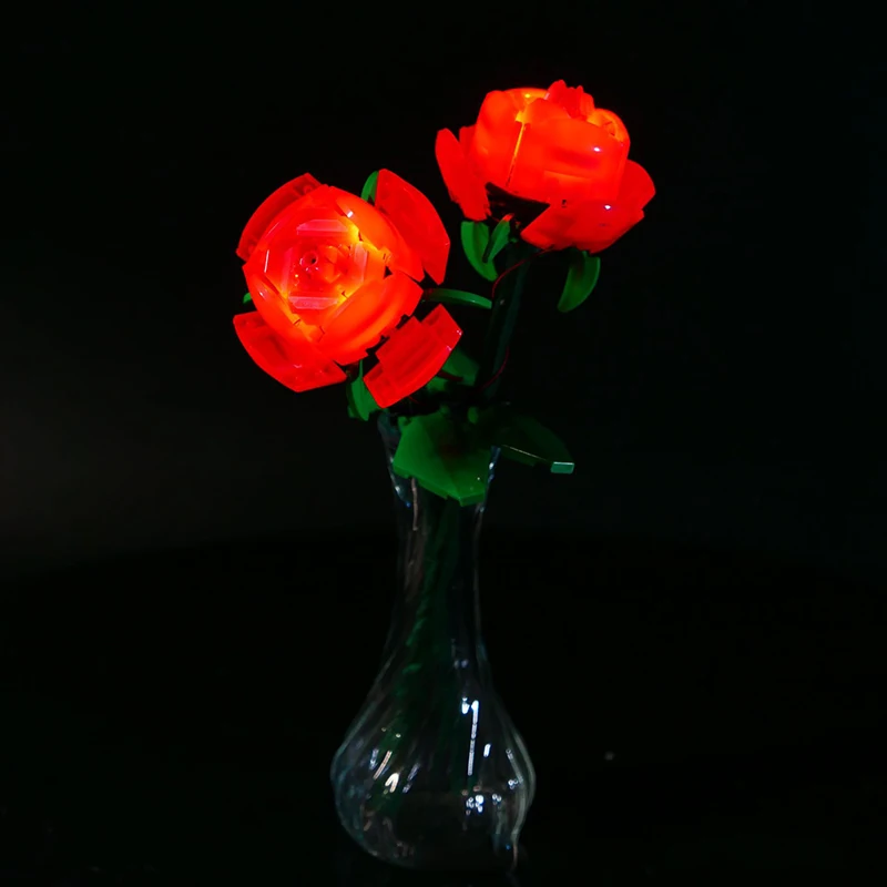 High-End Led Light Kit For Lego 40460 Roses (Only Led Light,Without Blocks Model) Precision Design for Perfect Fit