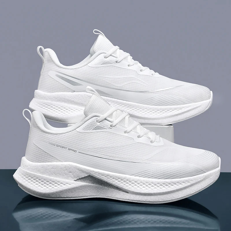 Men Marathon Running Shoes Speciality Sports Breathable Woman Sneakers Cushion Racing Jogging Outdoor Tennis Athletic Trainers - view 4