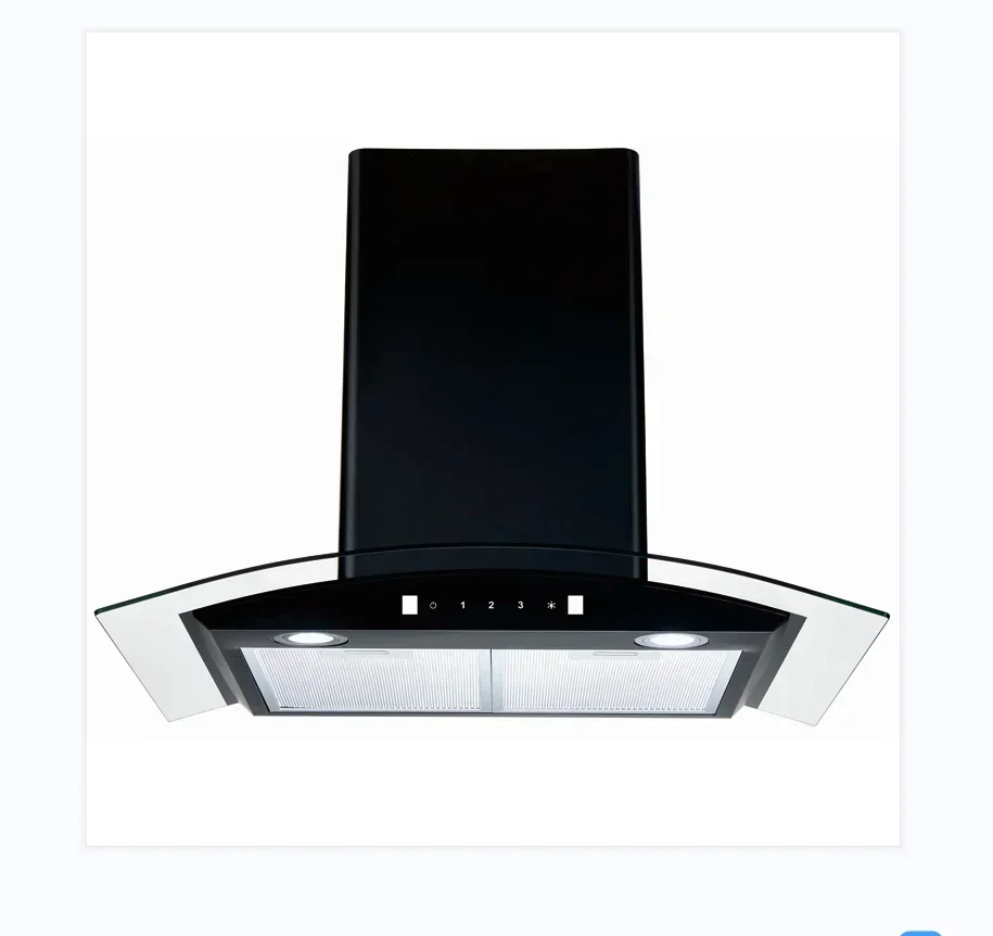 

Brand New Hot Selling Product Strong Suction Mounted Kitchen Extractor Chimney Range Hood For Home