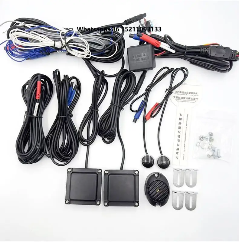 24Ghz Microwave Sensor Waterproof lane Change Assist Universal 99% for Car 20M Blind Spot Detection System BSD
