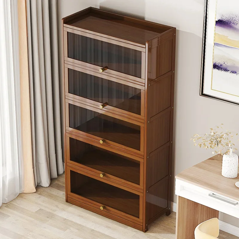 Organizer Designs Bookcases Display Story Storage Aesthetic Narrow Book Shelf Corner Office Prateleira Lounge Suite Furniture