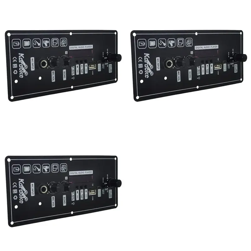 3x-bluetoothオーディオ15wアンプボード-fm-btオーディオポータブルスピーカー-5vカラオケパワーアンプボード-mp3アンプ