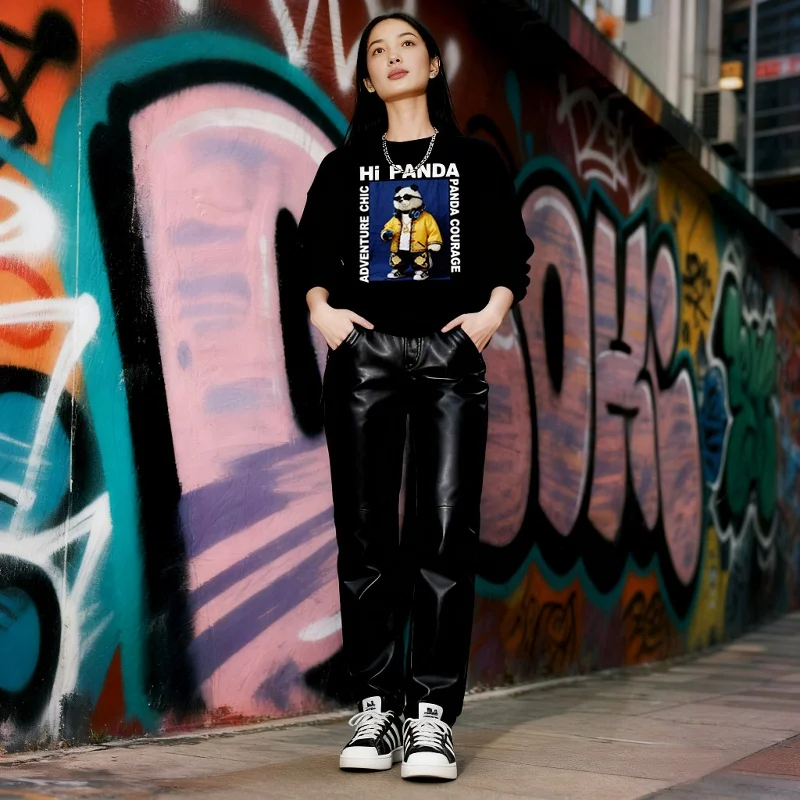 Sweat à capuche noir à col ron - Streetwear Brand Of The Year avis et prix
