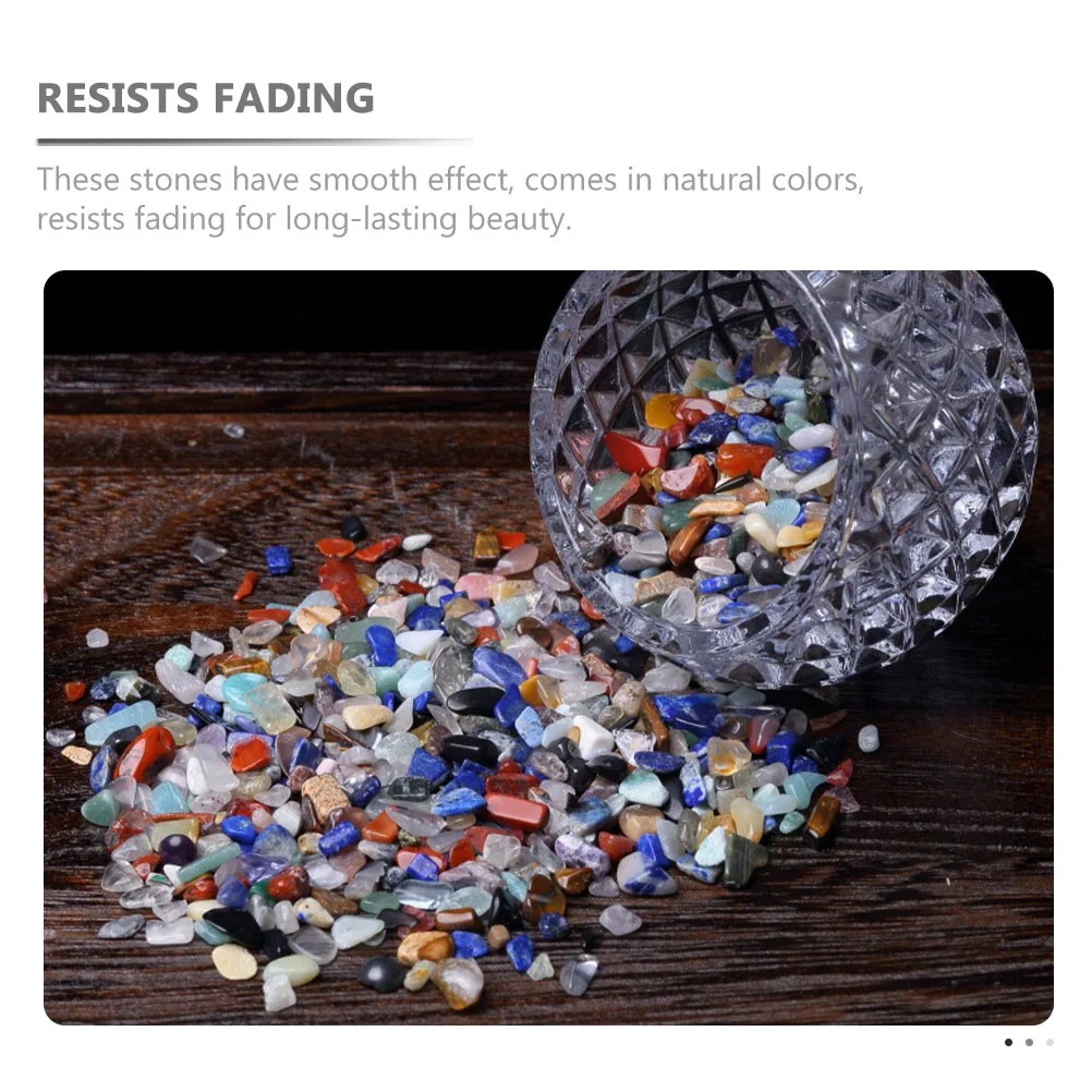 

1 set 500g Crystal 5-7mm Aquarium Vase Gems Diy Gravel DIY Fish Tank Gravels Aquarium Stones Water Garden Pet Supplies