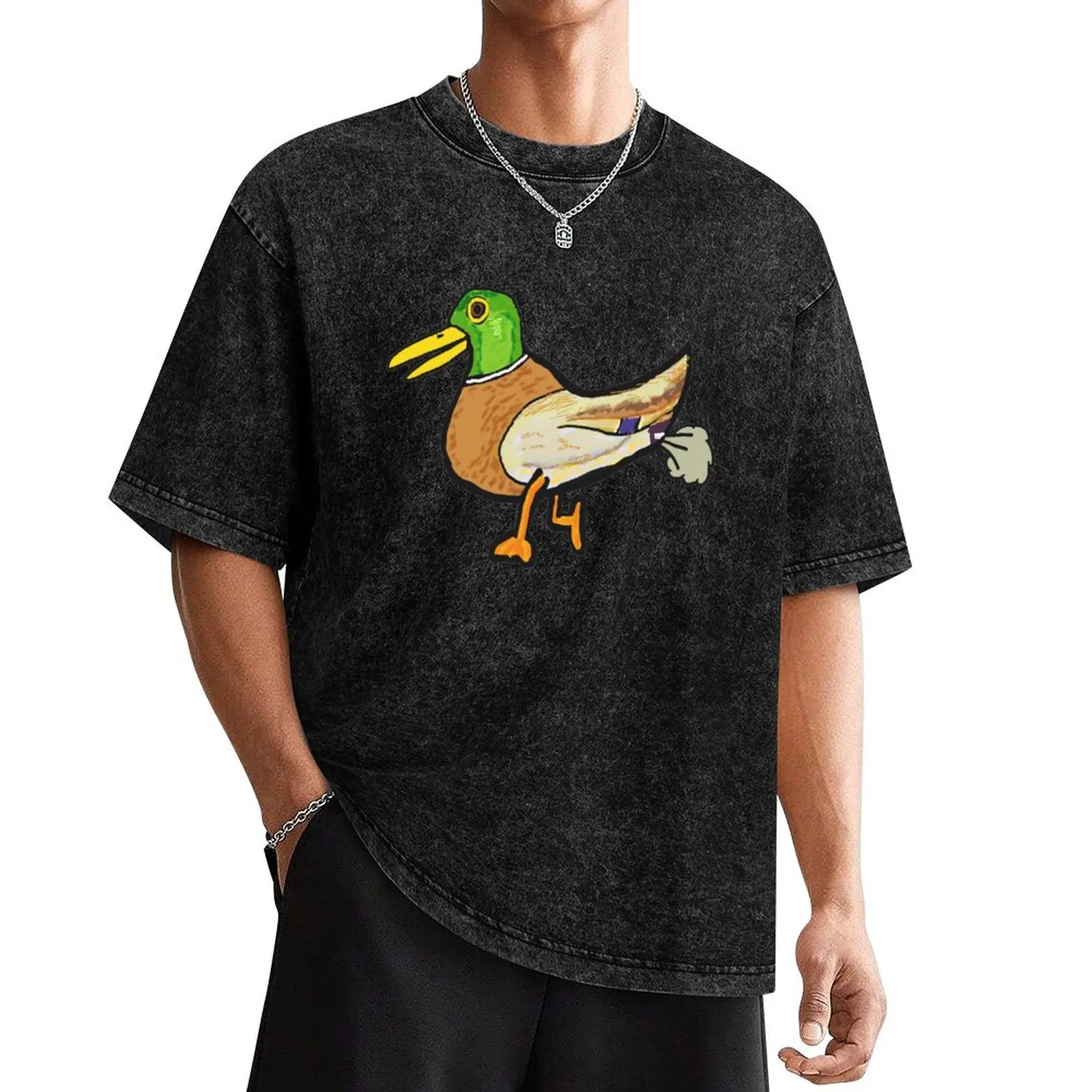 Funny Farting Duck T-Shirt new gifts and t-shirts anime clothes summer clothes funny t shirts for men