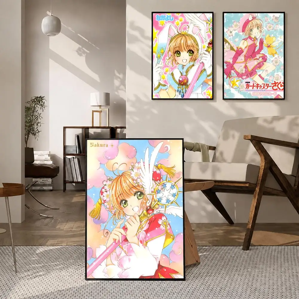 Anime Cardcaptor Sakura Poster High-definition  stickers, suitable for bedroom, living room, home decoration