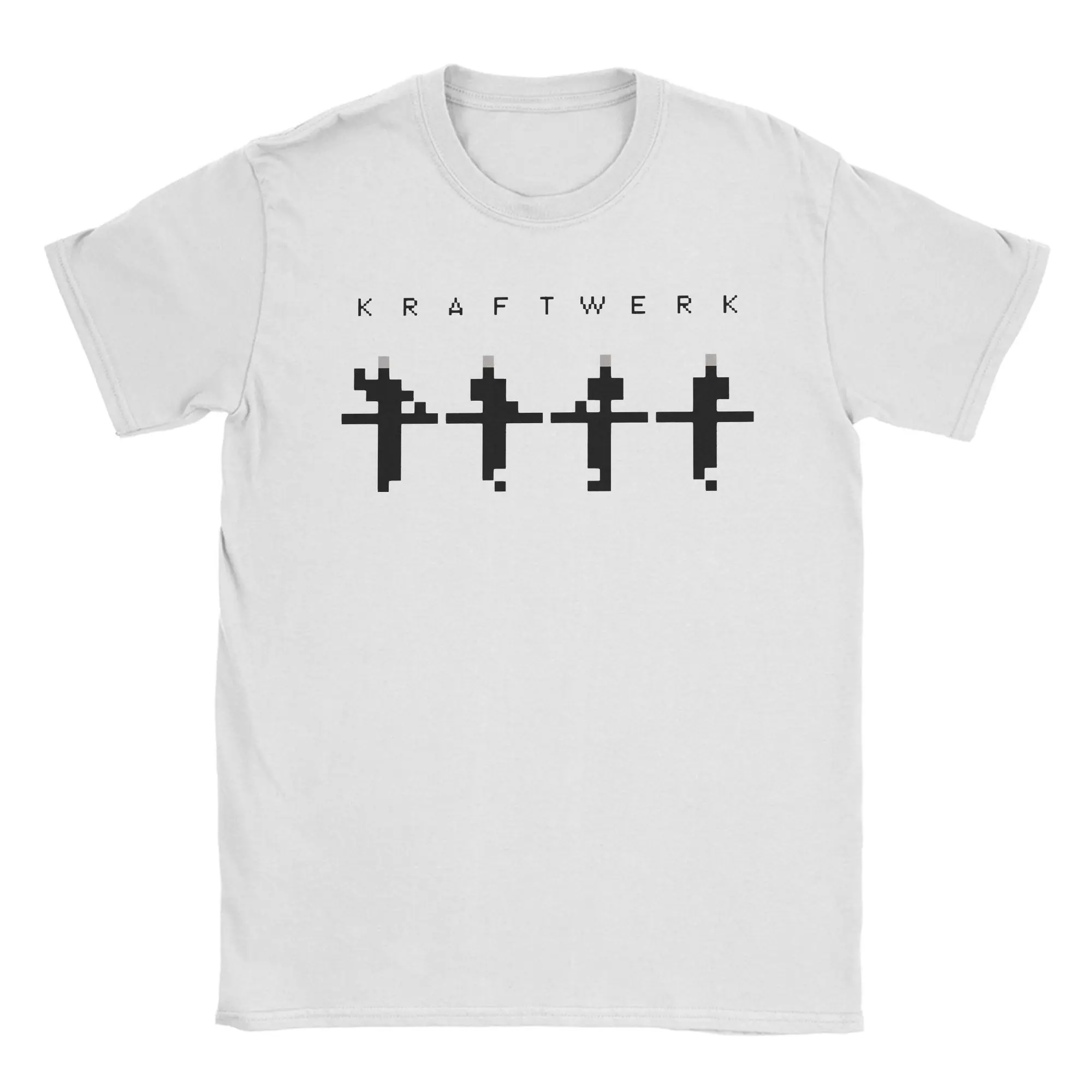 

Harajuku T-Shirt Summer Kraftwerks Band Novelty T-Shirts Cotton Tshirt for Men Y2K Fun Plus Size 6XL Short Sleeve Clothing