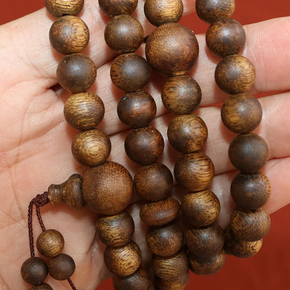 Wholesale Genuine Chinese Kynam Mala Beads Bracelet 9mmx108 Higher Quality Buddha Prayer Kinam Qinan Oudh Wood Bangle Women Men